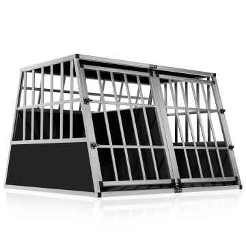 Transportbench voor Honden XXL Aluminium 97x90x70cm