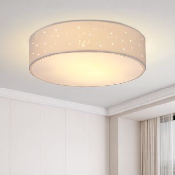 Plafondlamp Wit Stof ø38cm