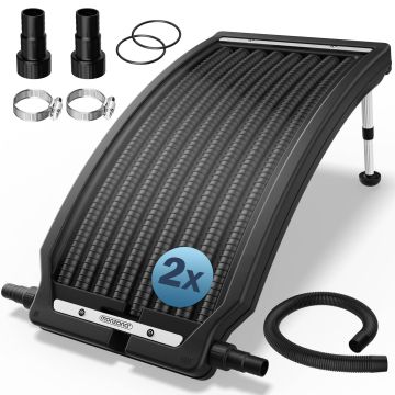 Zonnepaneel 110x69x14cm Zwembadverwarming , Set van 2