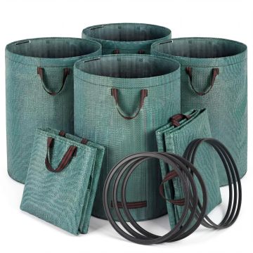 Tuinafvalzak Set van 6 x 280 Liter Groen