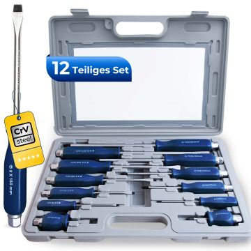 Schroevendraaierset Chroom-Vanadium-Staal 38x25x5cm