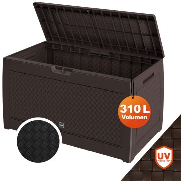 Kussenbox Matuba Bruin kunststof 310L