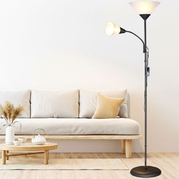 Staande lamp Alissa zwart