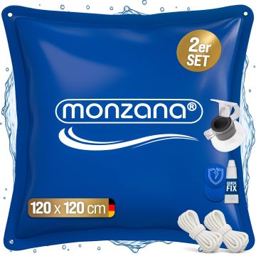Zwembadkussen 2 Stuks Blauw 120x120cm -20°C
