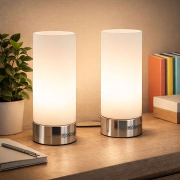 Tafellamp Lumo 2 stuks Wit