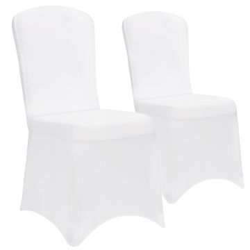 Stoelhoes Set van 2 Wit