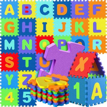Puzzelmat 86-delig Multicolor