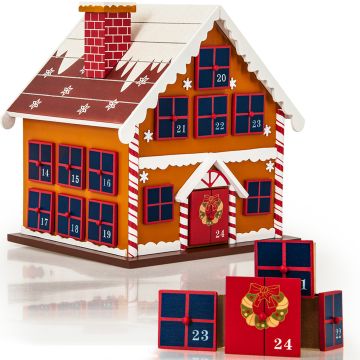 Kerst Adventkalender Winterhausje