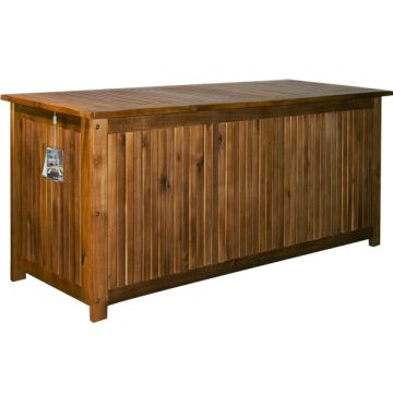 Kussenbox Acaciahout 115x50x59cm Binnenvoering 205L