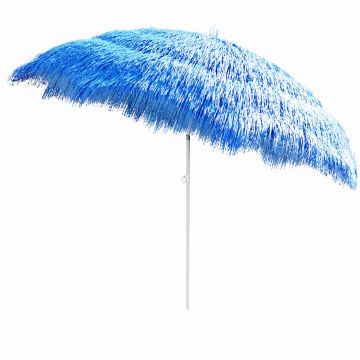 Parasol Hawaii Blauw Ø160cm UV-bescherming 30+