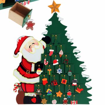 Kerst Adventkalender Kerstman