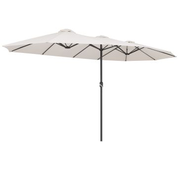 Dubbele Parasol Crème met UV-bescherming 80+