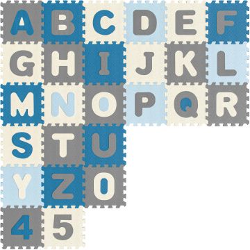 Puzzelmat 86-delig Blauw
