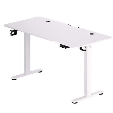 Zit sta bureau Wit 140x60x73-118cm