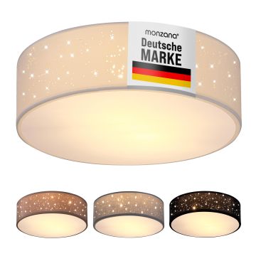 Plafondlamp Wit Stof ø30cm