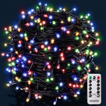 Kerstverlichting Kleurig 20m Afstandsbediening
