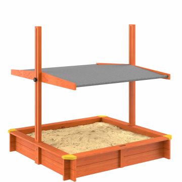 Zandbak Sami 120x120cm incl Zonbescherming UV 50+