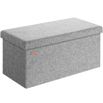 Opbergbank Grijs 80x40x40cm