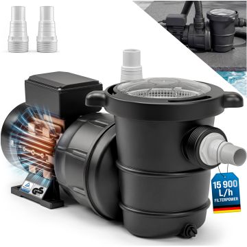 Zandfilterpomp 15900 L/h incl Voorfilter