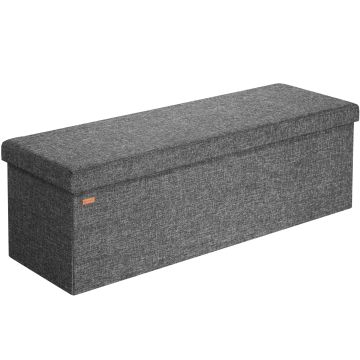 Opbergbank Donkergrijs 115x38x38cm