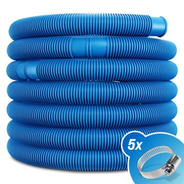 Zwembadslang Blauw Ø32mm 14m