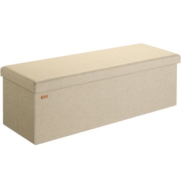 Opbergbank Beige 115x38x38cm