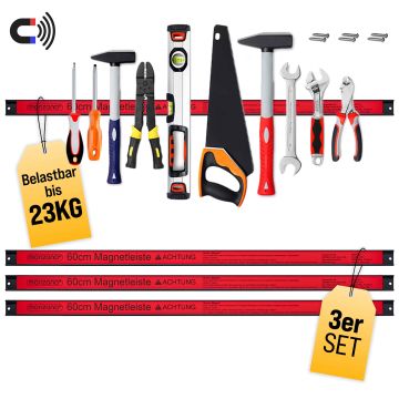 Magnetische Gereedschapshouder 3 stuks 60cm