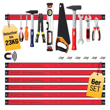 Magnetische Gereedschapshouder 6 stuks 45cm