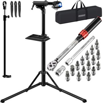 Fietsstandaard Montage max 50kg + momentsleutel