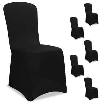 Stoelhoes Set van 6 Zwart ÖKO-TEX®