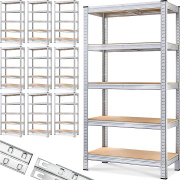 Zwaarlast plankenset van 180x90x40cm gegalvaniseerd 875kg , set van 10
