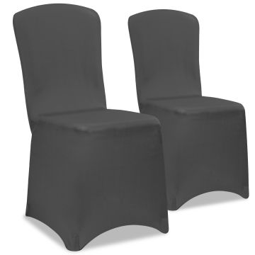 Stoelhoes Set van 2 Antraciet