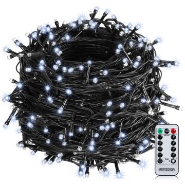 Kerstverlichting Koud Wit 40m Afstandsbediening