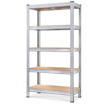 Monzana Opbergrek metaal tot 875kg draagkracht-monteren zonder schroeven