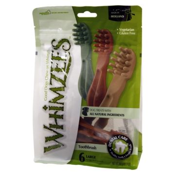 WHIMZEES TANDENBORSTEL LARGE 14,5 CM 6 ST