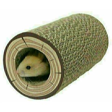 SHRED-A-LOG GEVLOCHTEN TUNNEL 19X7,5 CM
