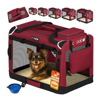 Transportbox Donker Rood S 50x34x36cm