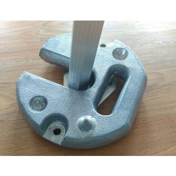 Gewicht 15 kg voor aan de poten van Easy Up vouwtenten