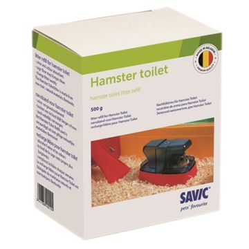 SAVIC HAMSTERTOILET NAVULLING 500 GR