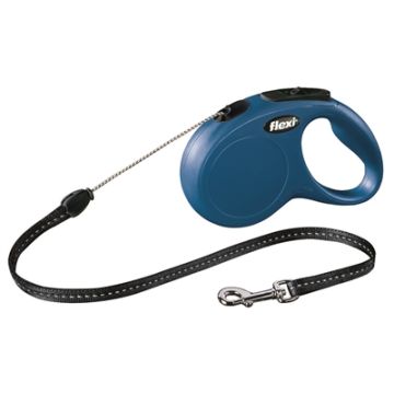 FLEXI ROLLIJN CLASSIC CORD BLAUW S 5 MTR