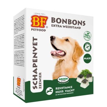 BIOFOOD SCHAPENVET MAXI BONBONS ZEEWIER 40 ST