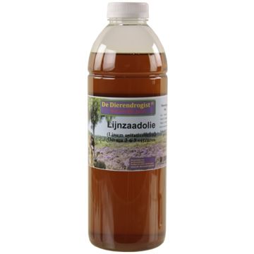DIERENDROGIST LIJNZAADOLIE 1000 ML