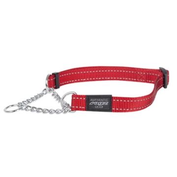 ROGZ FOR DOGS FANBELT CHOKER ROOD 20 MMX34-56 CM