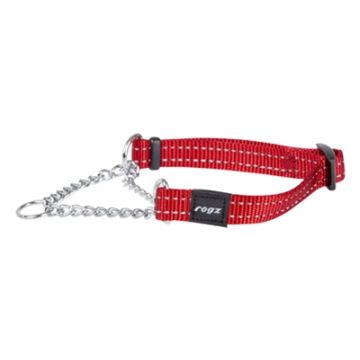 ROGZ FOR DOGS SNAKE CHOKER ROOD 16 MMX32-44 CM