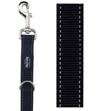 ROGZ FOR DOGS LUMBERJACK MULTIPURPOSE LIJN  ZWART 25 MMX1,6 MTR