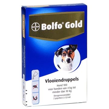 BOLFO GOLD HOND VLOOIENDRUPPELS 100 2 PIPET