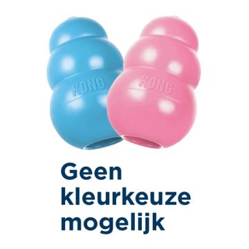 KONG PUPPY ROZE OF BLAUW ASSORTI SMALL 7,5X4,5X4,5 CM