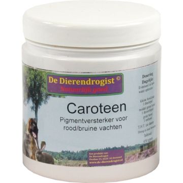 DIERENDROGIST CAROTEEN PIGMENTVERSTERKER 450 GR