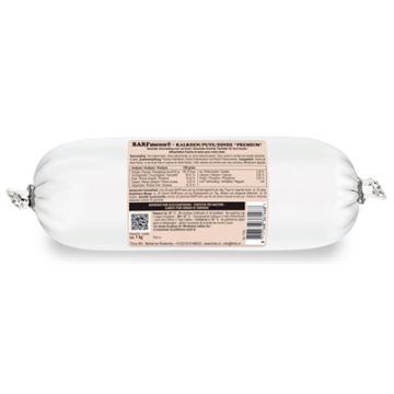BARFMENU KALKOEN HONDENVOER 1000 GR