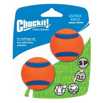 CHUCKIT ULTRA BAL SMALL 5X5X5 CM 2 ST